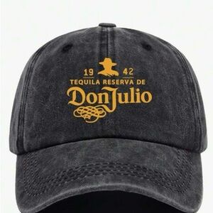 Unisex Don Julio Black and Gold Cap